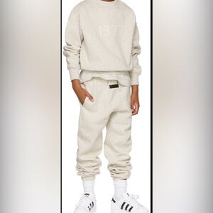 KIDS OFF-WHITE '1977' LOUNGE PANTS